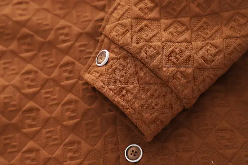 Brown Cotton Boys Jacket Set for Kids Autumn Wear — feature 7