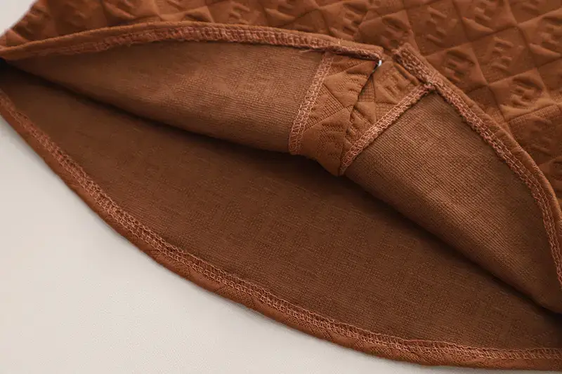 Brown Cotton Boys Jacket Set for Kids Autumn Wear — feature 9