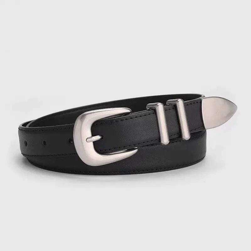 Black Vintage Slimming Belt with Buckle for Women — feature 10