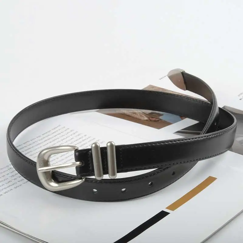 Black Vintage Slimming Belt with Buckle for Women — feature 9