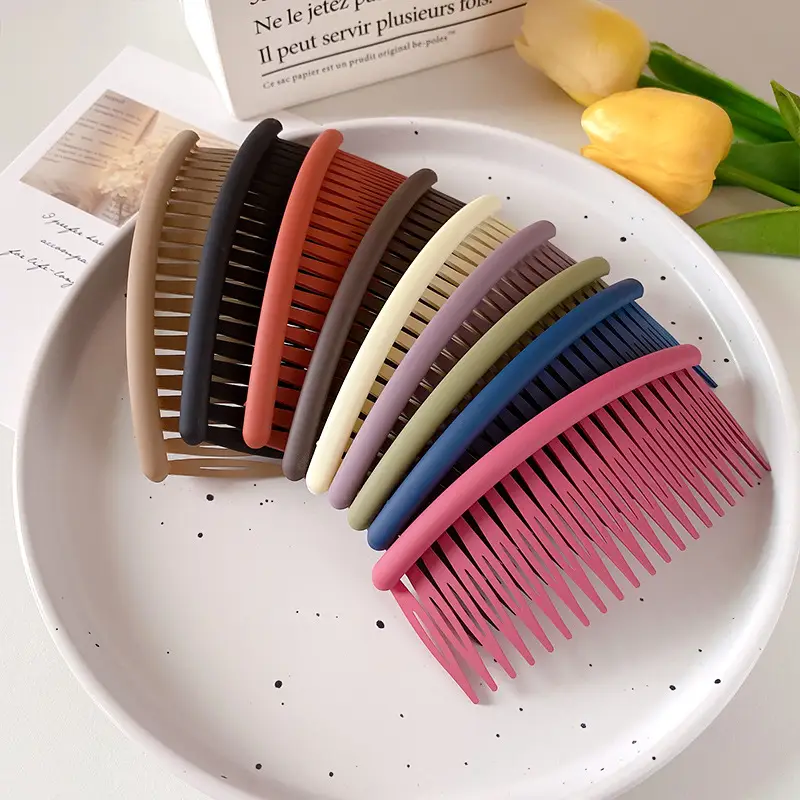 Matte Fringe Comb for Women Large Non-Slip Design