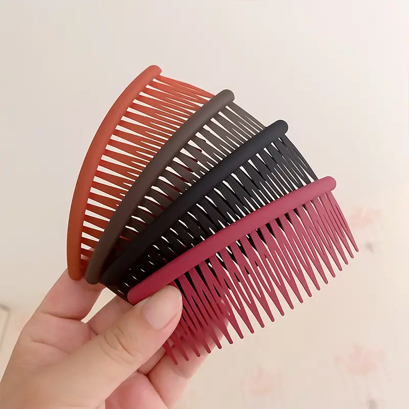 Matte Fringe Comb for Women Large Non-Slip Design