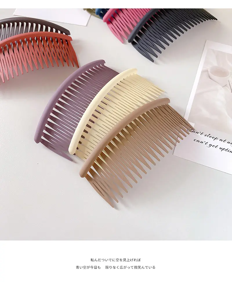 Matte Fringe Comb for Women Large Non-Slip Design — feature 34