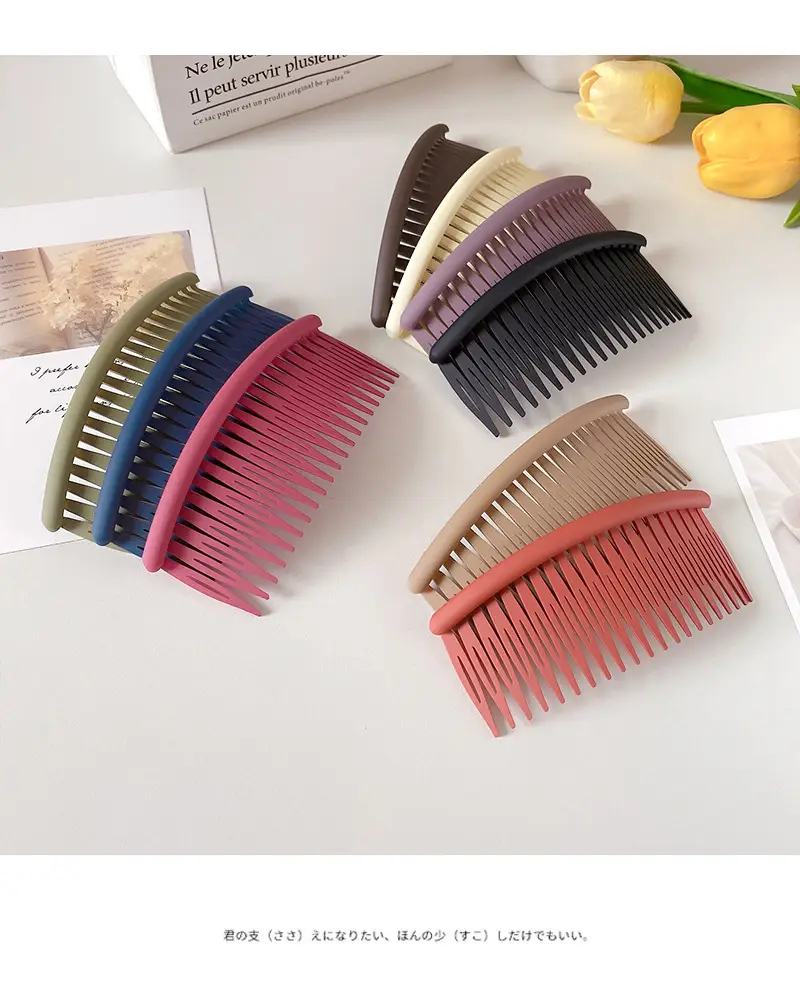Matte Fringe Comb for Women Large Non-Slip Design — feature 36