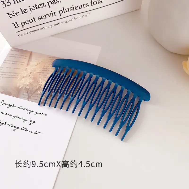 Matte Fringe Comb for Women Large Non-Slip Design