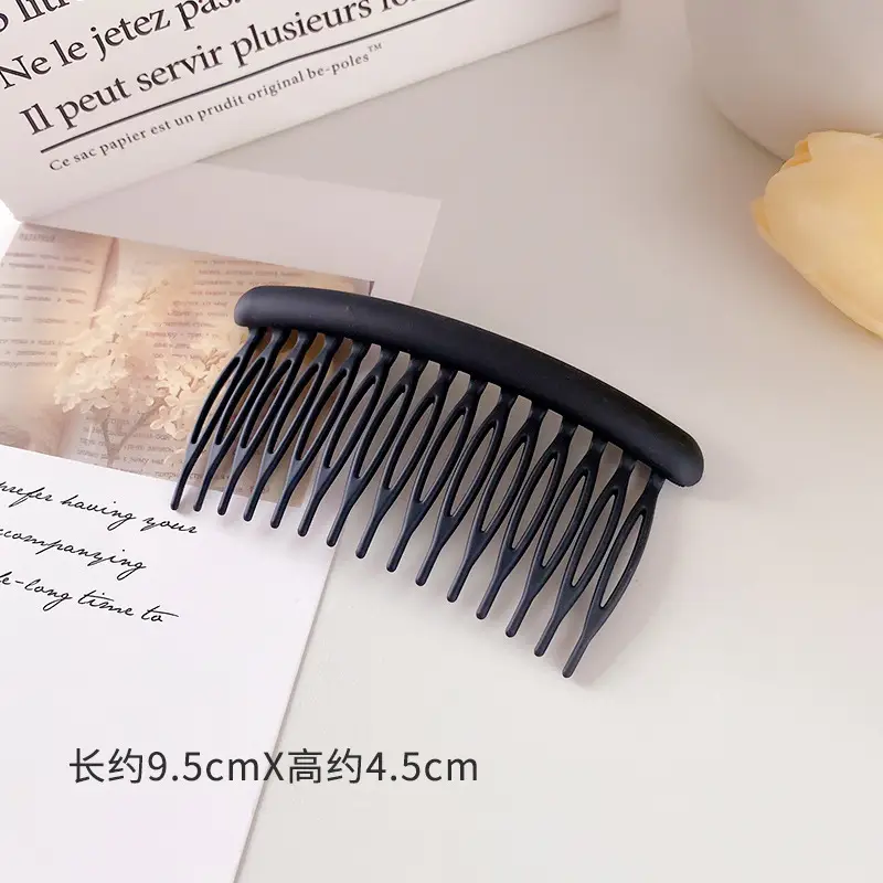 Matte Fringe Comb for Women Large Non-Slip Design