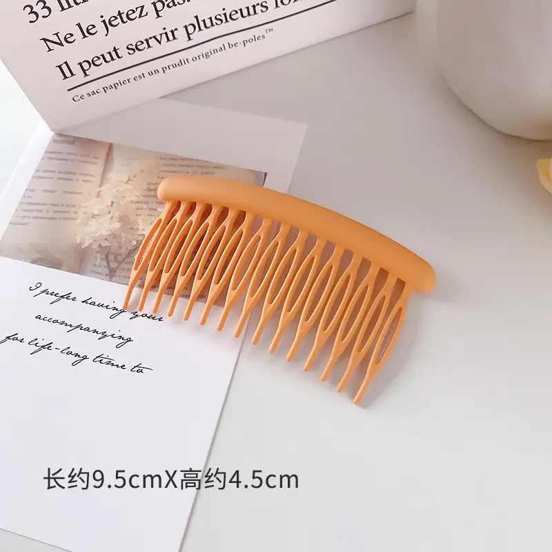 Matte Fringe Comb for Women Large Non-Slip Design