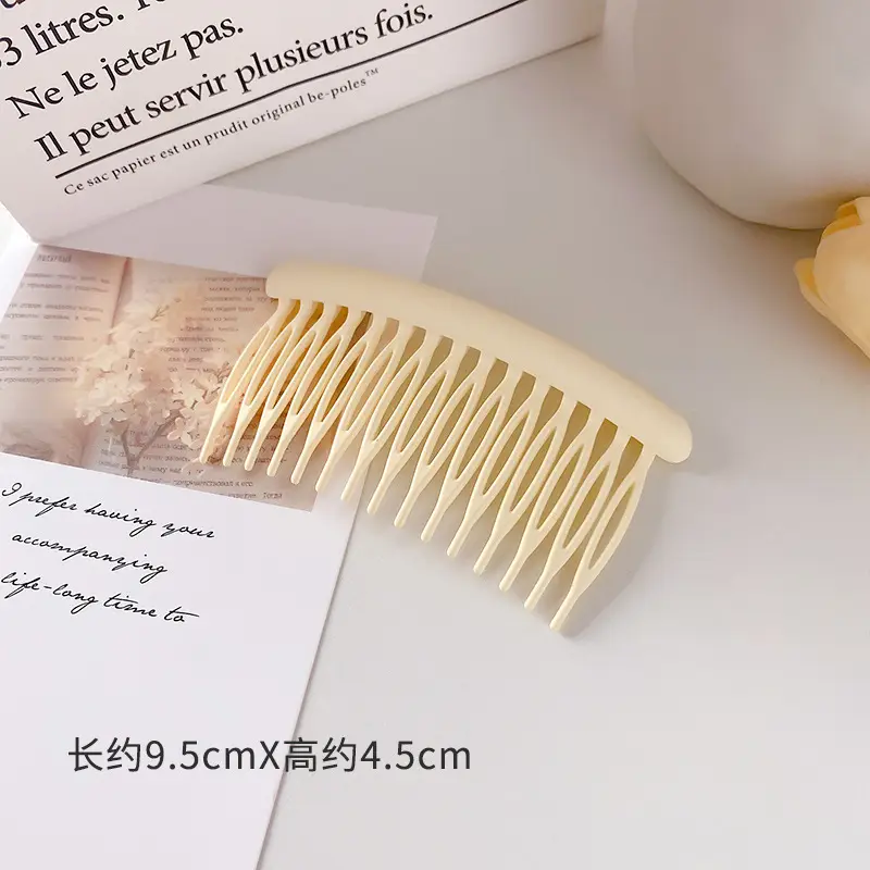 Matte Fringe Comb for Women Large Non-Slip Design