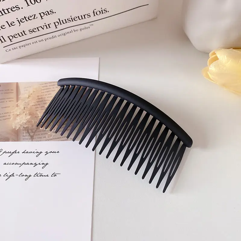 Matte Fringe Comb for Women Large Non-Slip Design