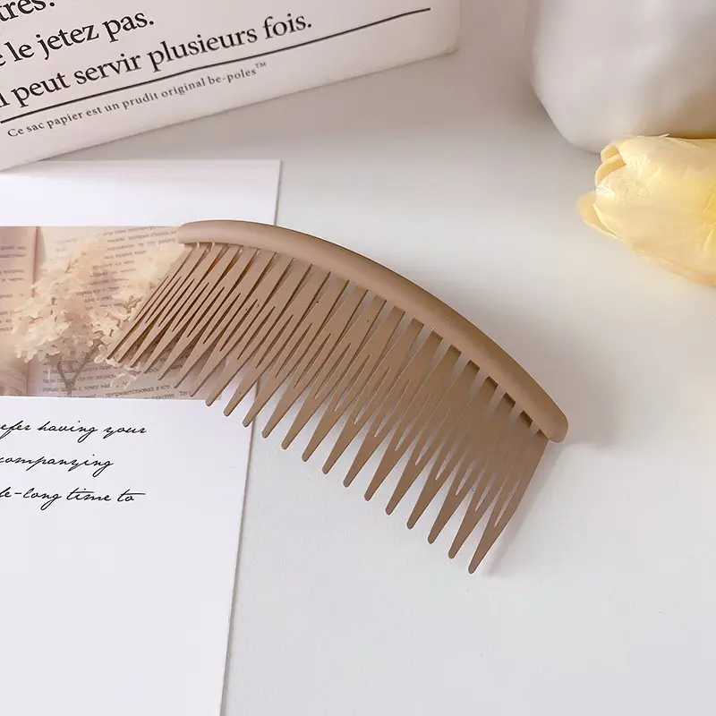 Matte Fringe Comb for Women Large Non-Slip Design