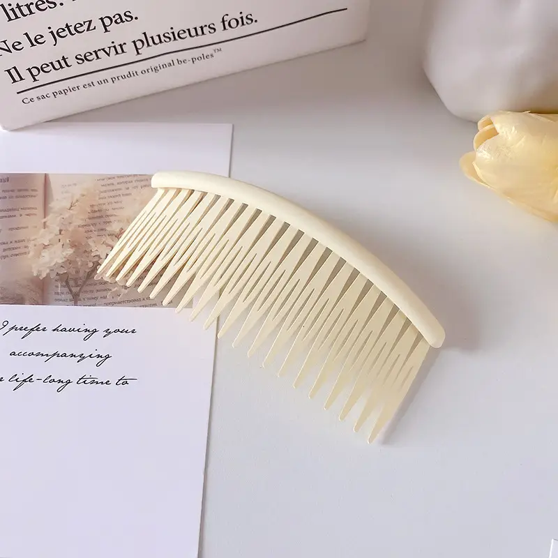 Matte Fringe Comb for Women Large Non-Slip Design
