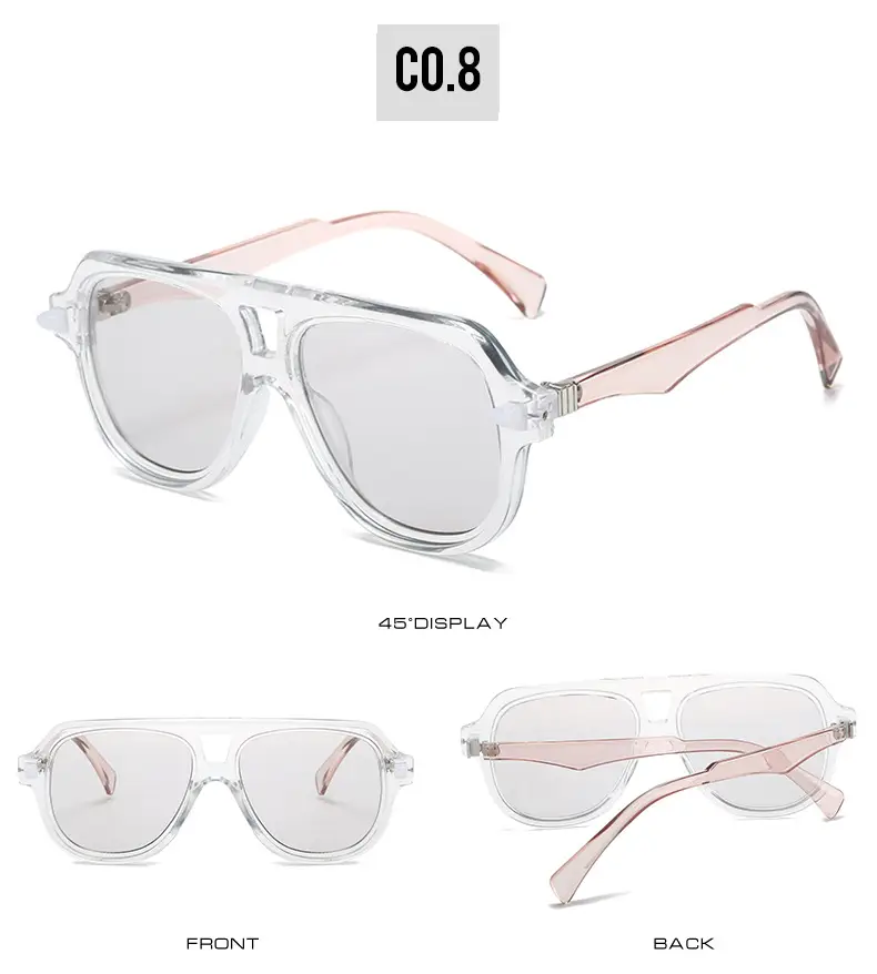 Orange Frame Toad Sunglasses for Men Women Party Photo Wear β feature 14