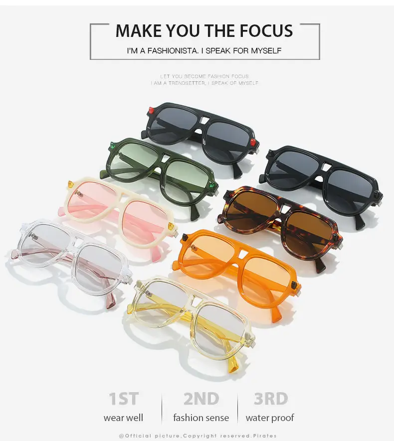 Orange Frame Toad Sunglasses for Men Women Party Photo Wear β feature 3