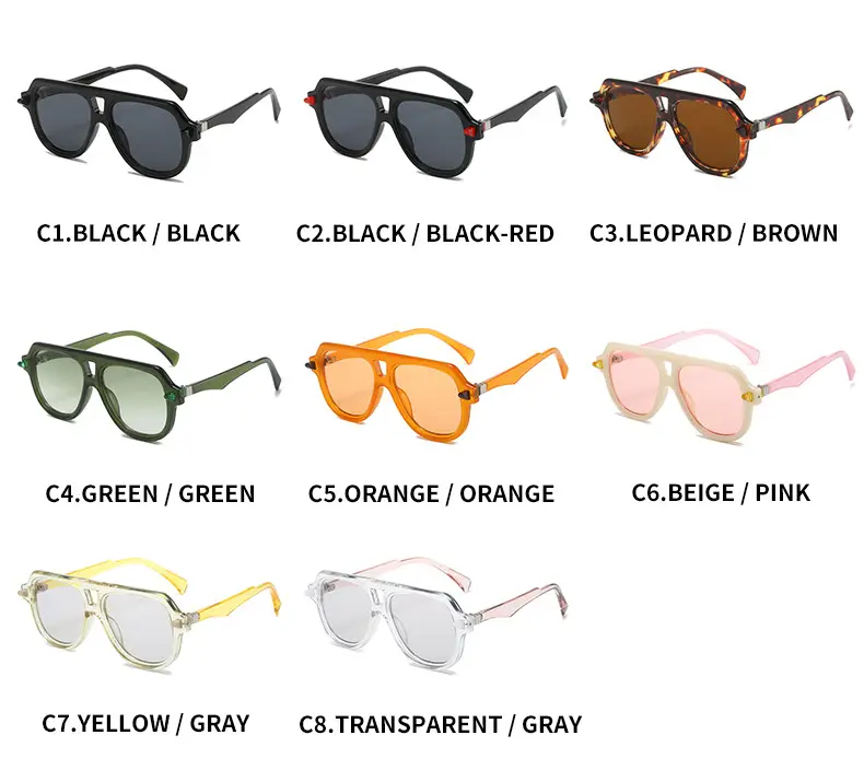 Orange Frame Toad Sunglasses for Men Women Party Photo Wear β feature 6
