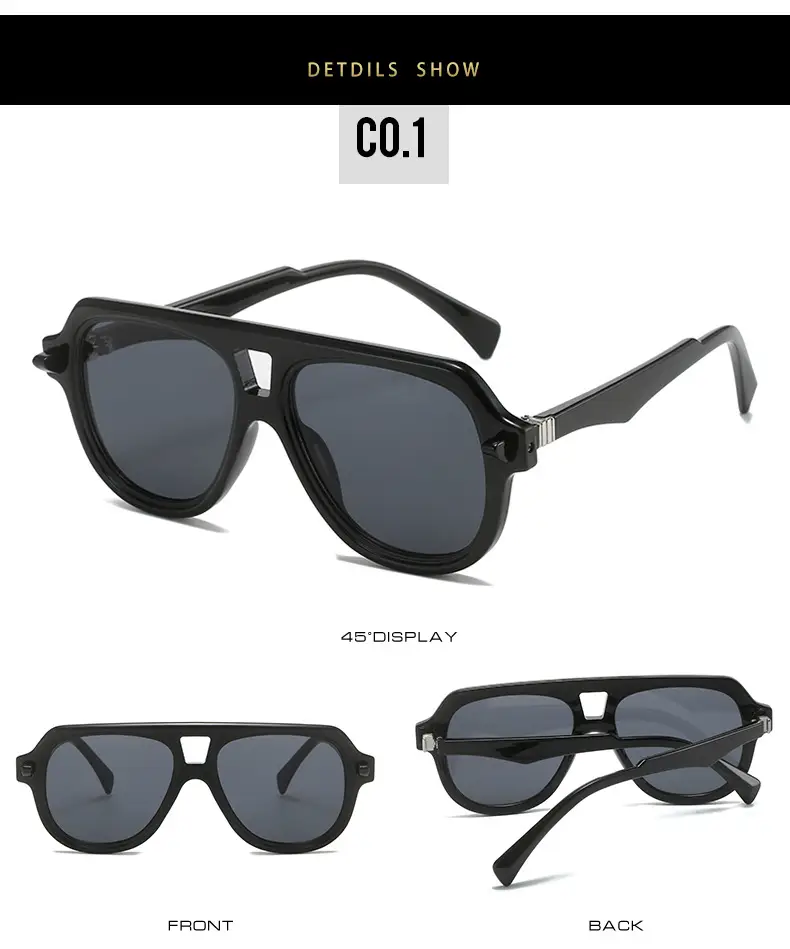 Orange Frame Toad Sunglasses for Men Women Party Photo Wear β feature 7
