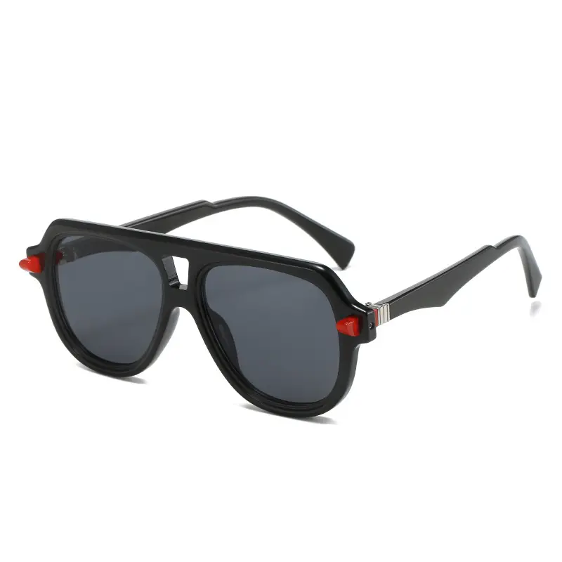 Orange Frame Toad Sunglasses for Men Women Party Photo Wear - Image 2