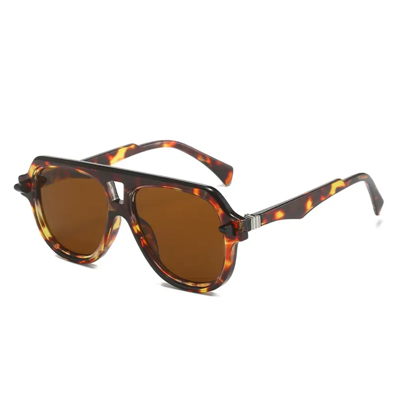 Orange Frame Toad Sunglasses for Men Women Party Photo Wear - Image 3