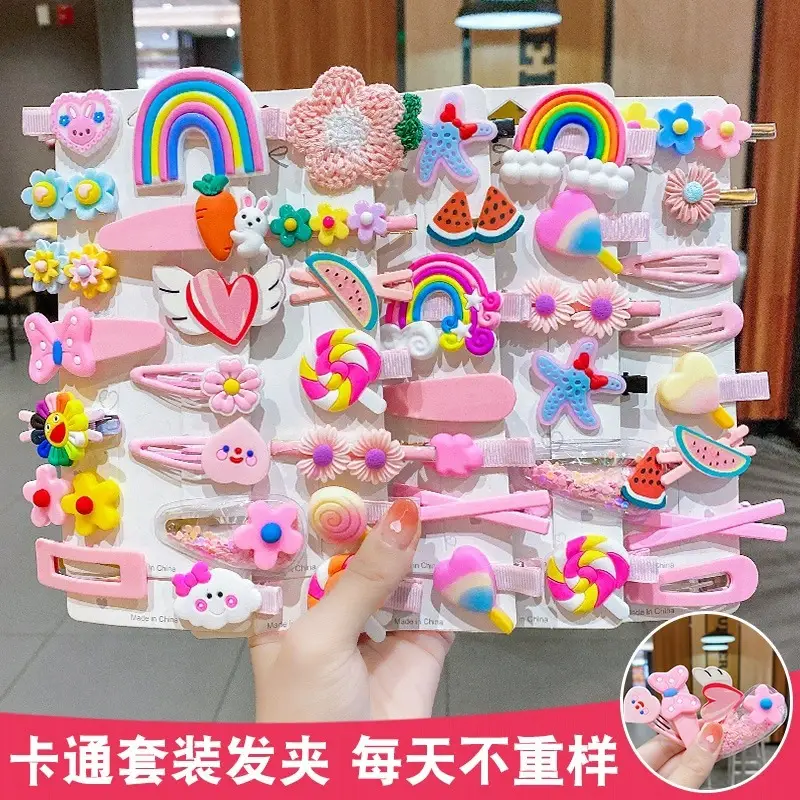 Girls Hair Clip Set 2025 Cute Hair Accessories - Image 40
