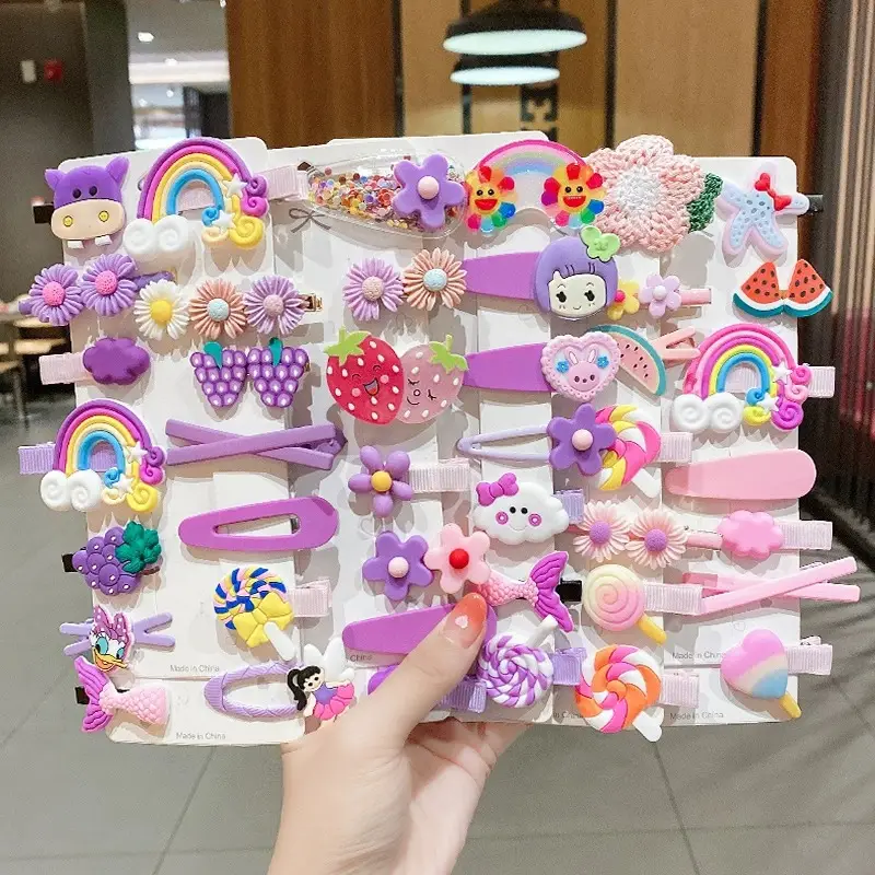 Girls Hair Clip Set 2025 Cute Hair Accessories - Image 41