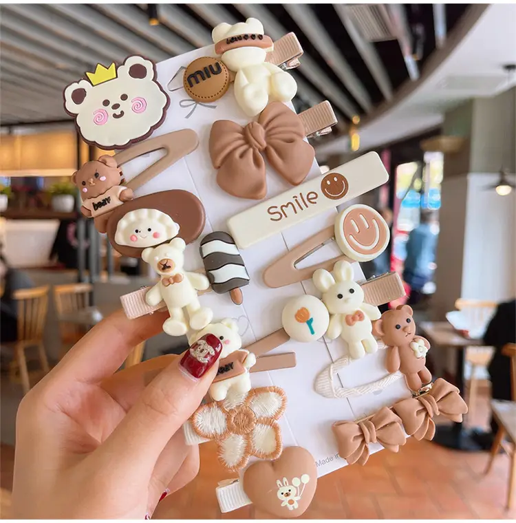 Girls Hair Clip Set 2025 Cute Hair Accessories - Image 14