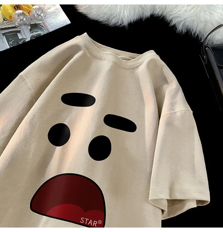 Men Graphic T-Shirt Black Loose Fit Casual Wear — feature 15