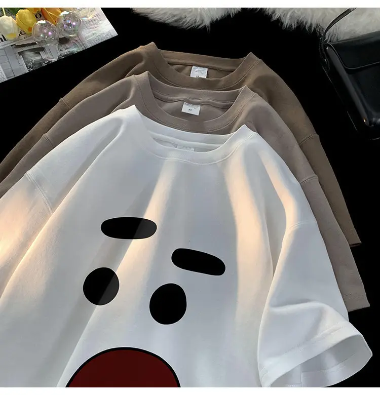 Men Graphic T-Shirt Black Loose Fit Casual Wear — feature 8