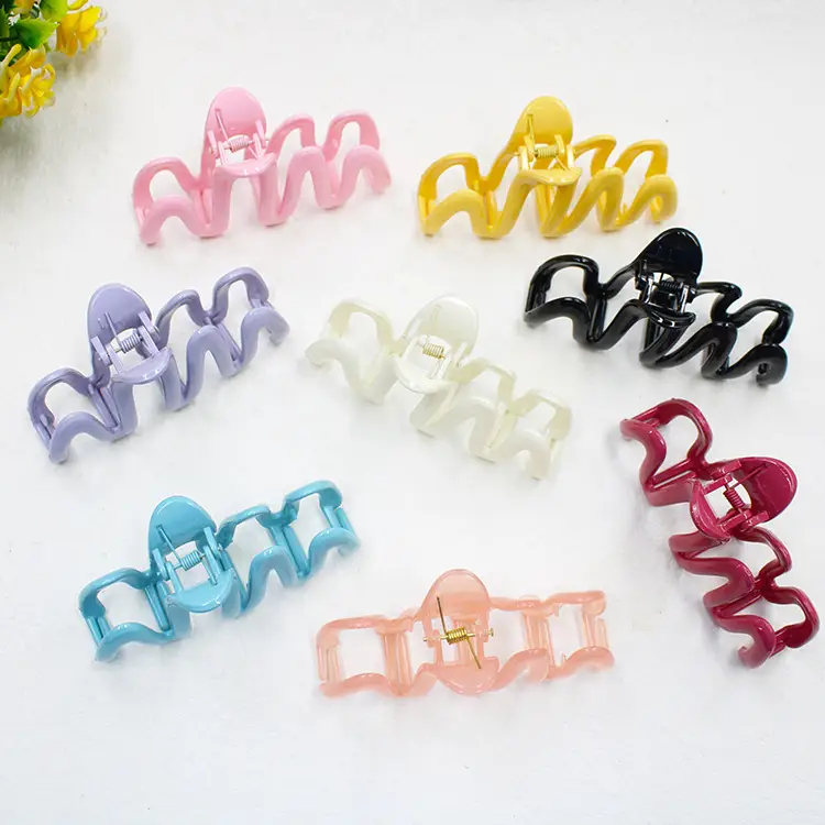 Cream Color Wave Grip Hair Clips 2023 — feature 6