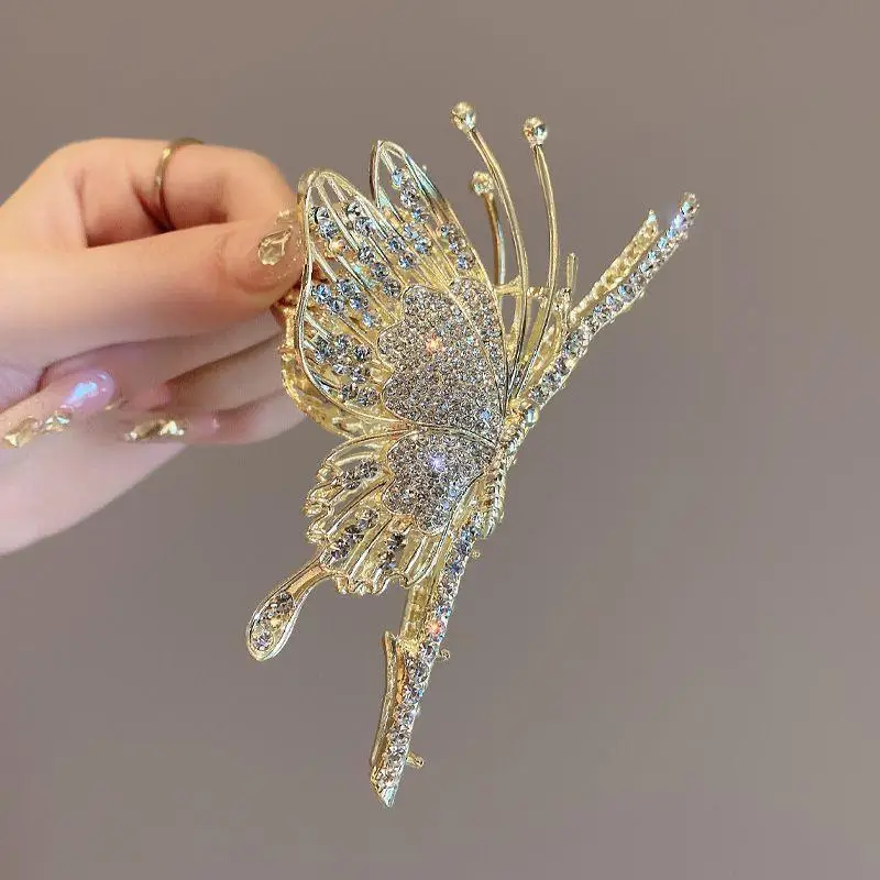 Chinese Style Pearl Rhinestone Fairy Grip Ring - Image 11