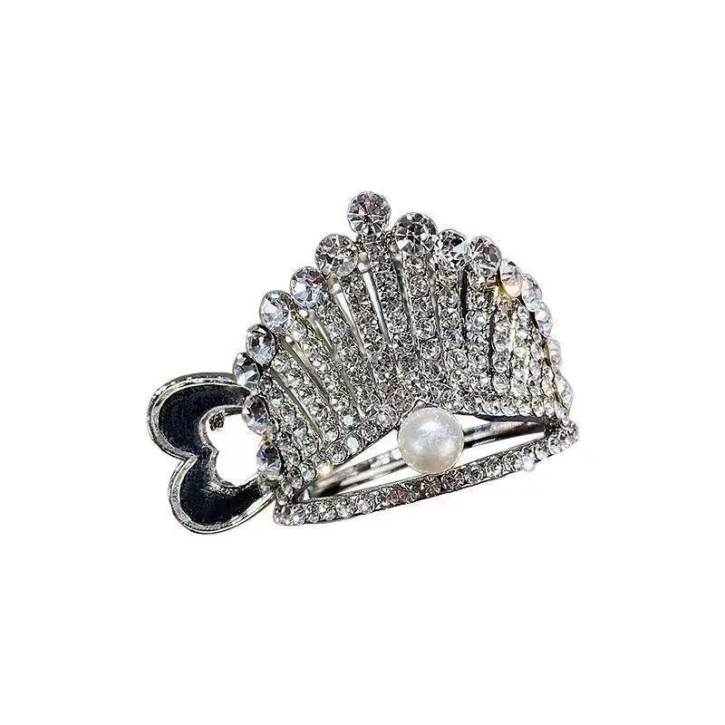 Chinese Style Pearl Rhinestone Fairy Grip Ring - Image 20