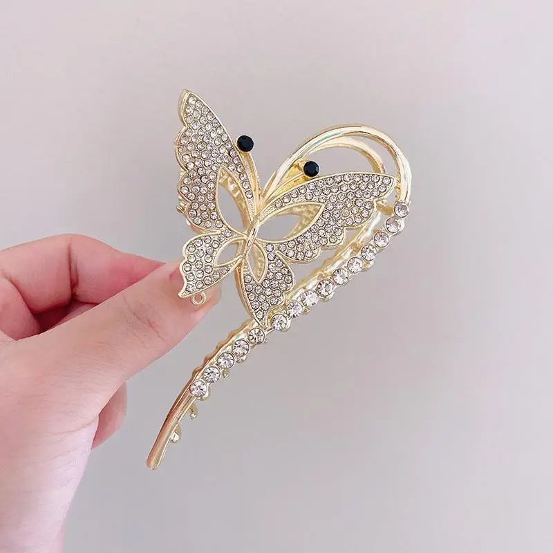 Chinese Style Pearl Rhinestone Fairy Grip Ring - Image 6