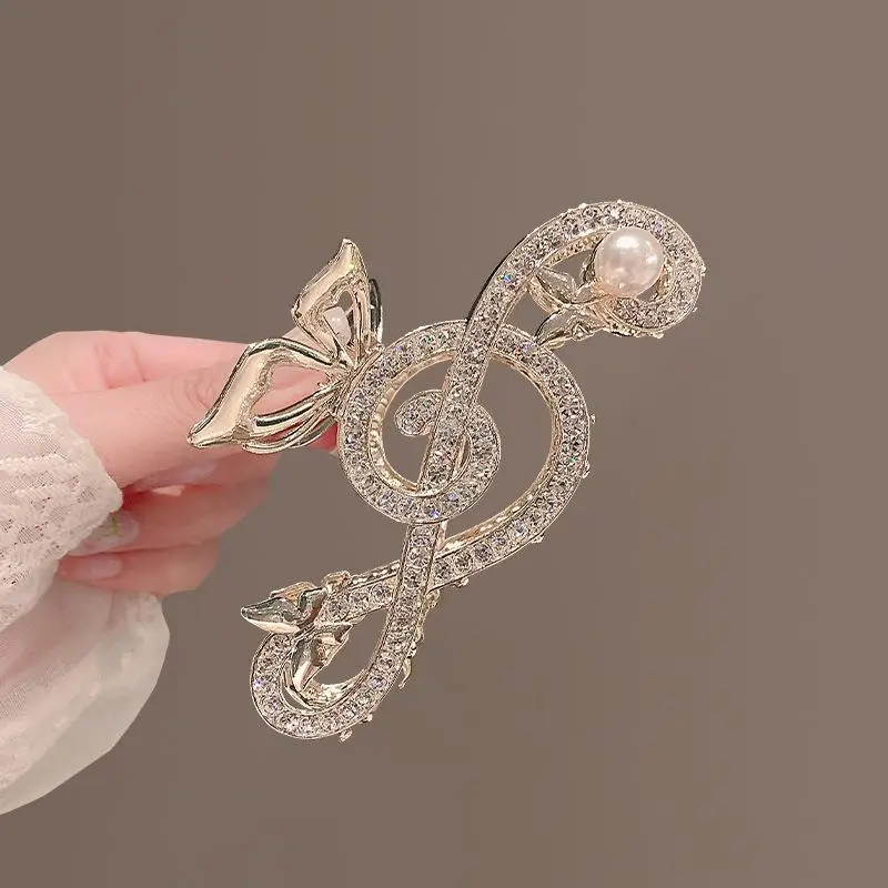 Chinese Style Pearl Rhinestone Fairy Grip Ring - Image 8