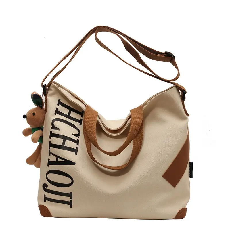 Women Canvas Shoulder Bag Large Capacity 2026 - Image 13