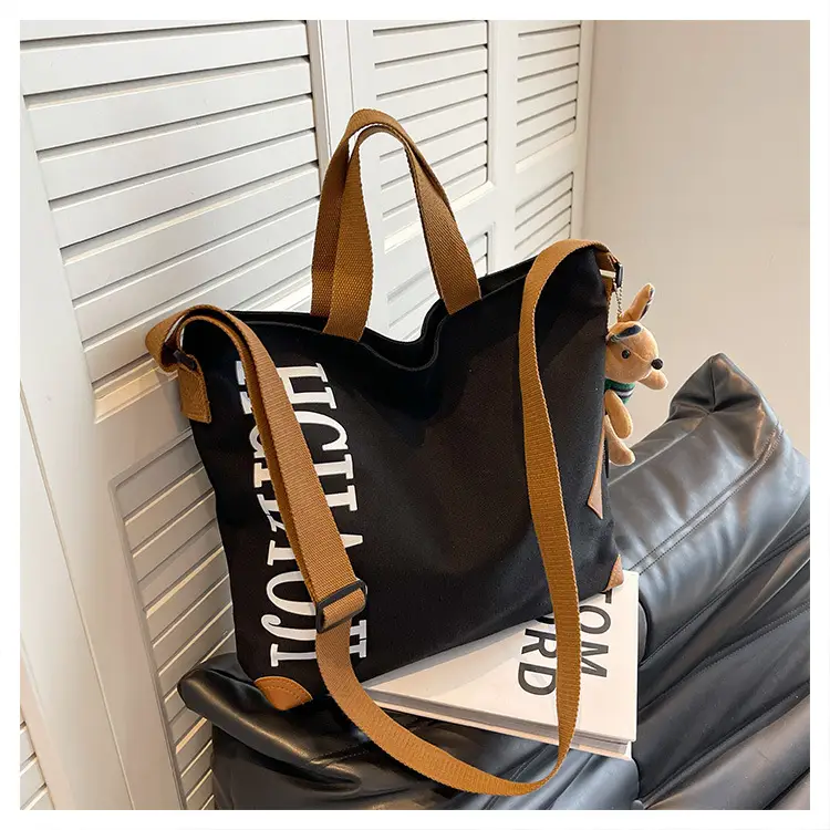 Women Canvas Shoulder Bag Large Capacity 2026 — feature 35