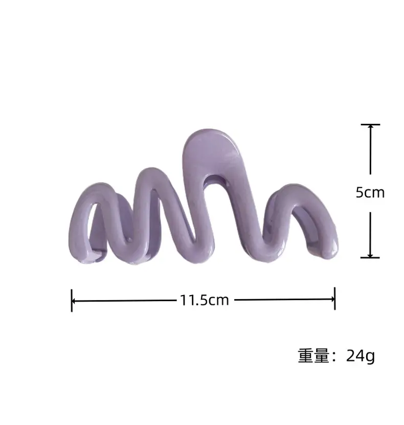 Pink Wave Hair Clip for Back of Head 2025 — feature 5