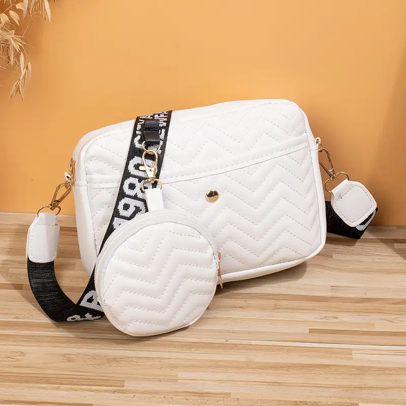 Women's Korean Style Crossbody Bag with Cosmetics & Pouch — feature 27