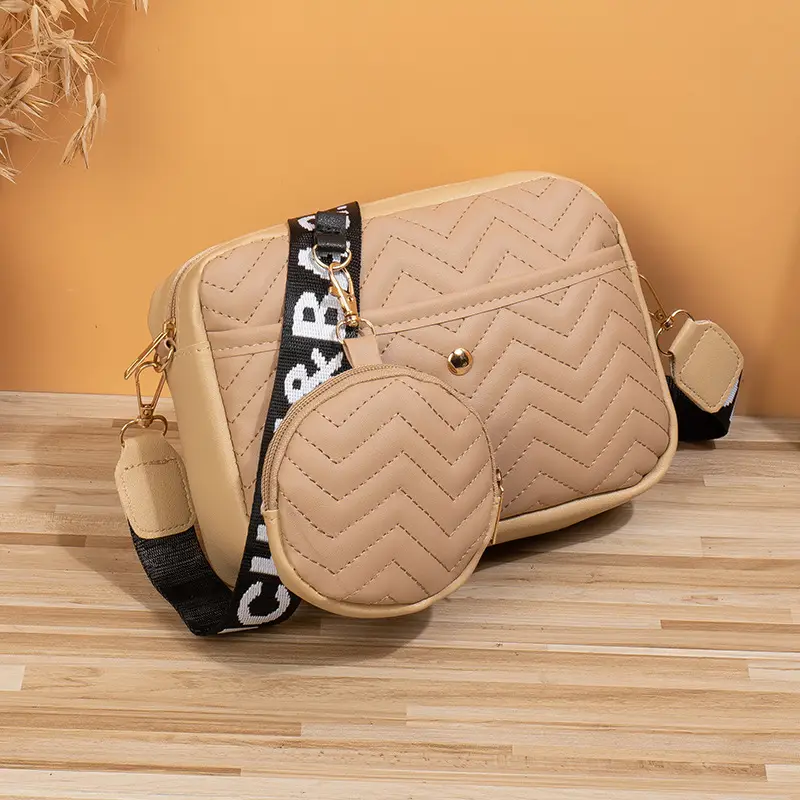 Women's Korean Style Crossbody Bag with Cosmetics & Pouch — feature 29