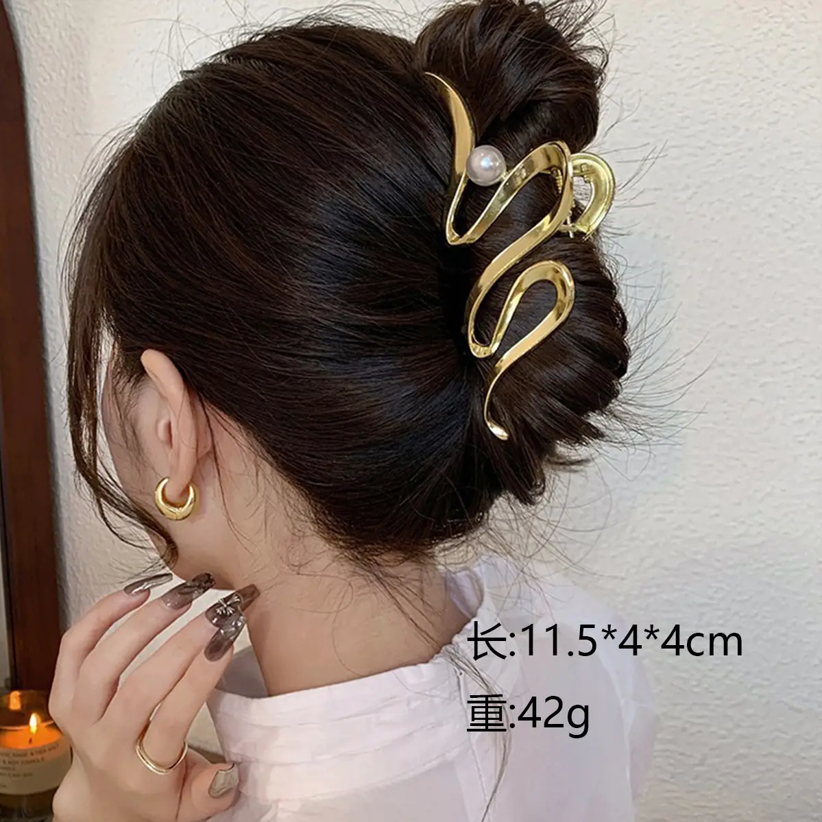 Cold Style Shark Clip Hairpin for Women - Image 5