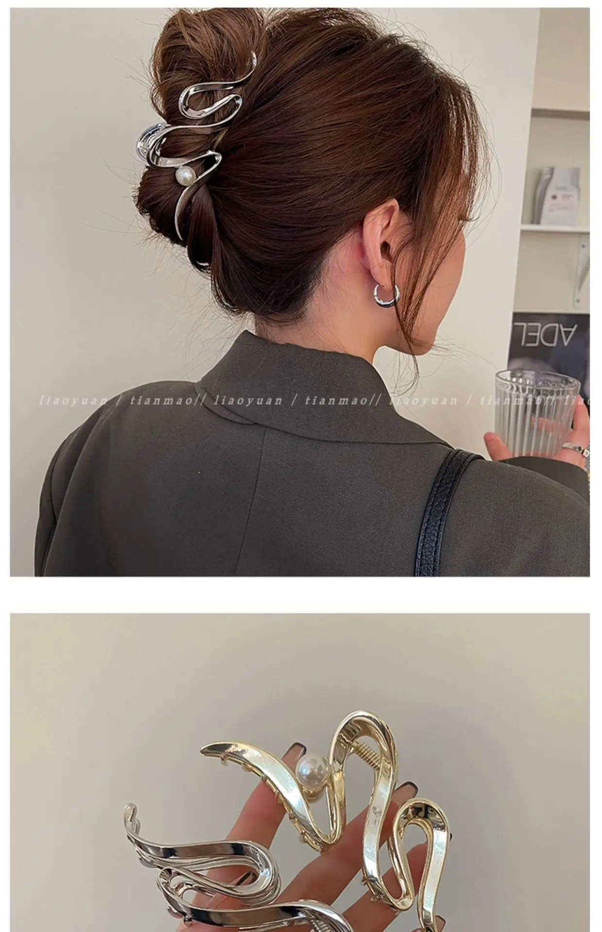Cold Style Shark Clip Hairpin for Women — feature 14