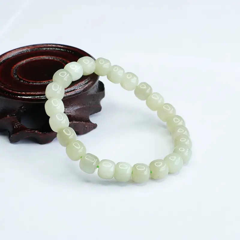 Clear Water Design Jade Bracelet for Men Women — feature 3