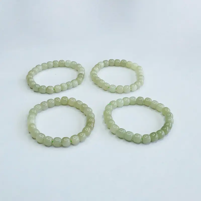 Clear Water Design Jade Bracelet for Men Women — feature 7