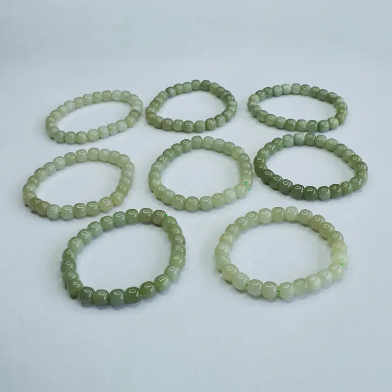 Clear Water Design Jade Bracelet for Men Women — feature 8