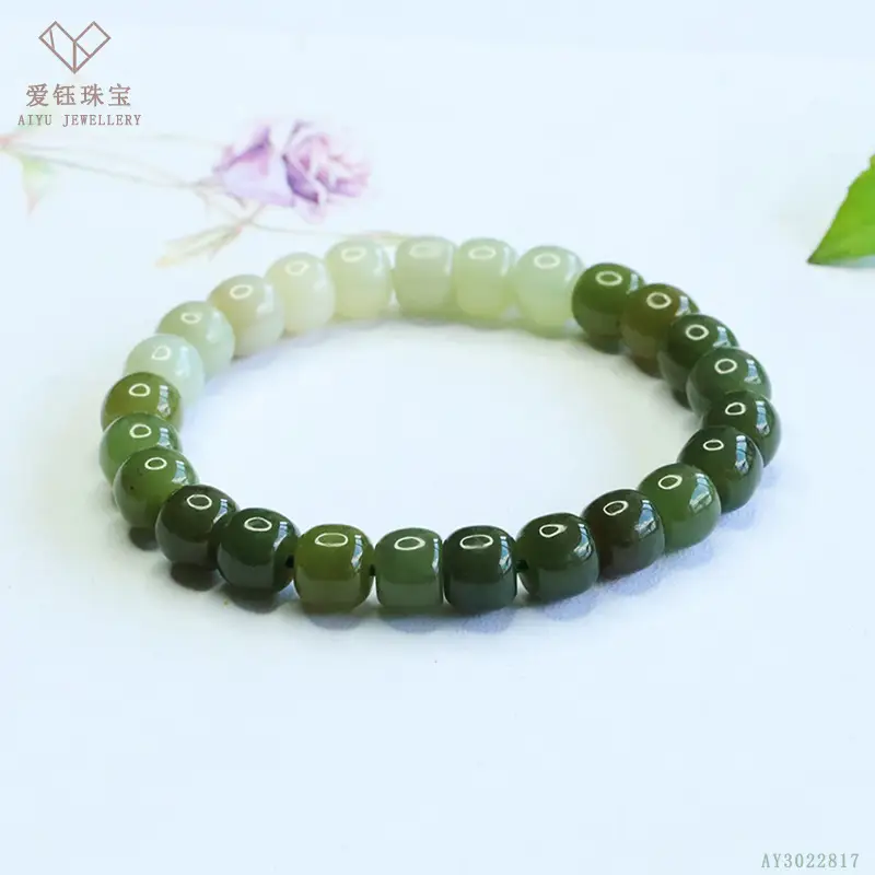 Clear Water Design Jade Bracelet for Men Women - Image 7