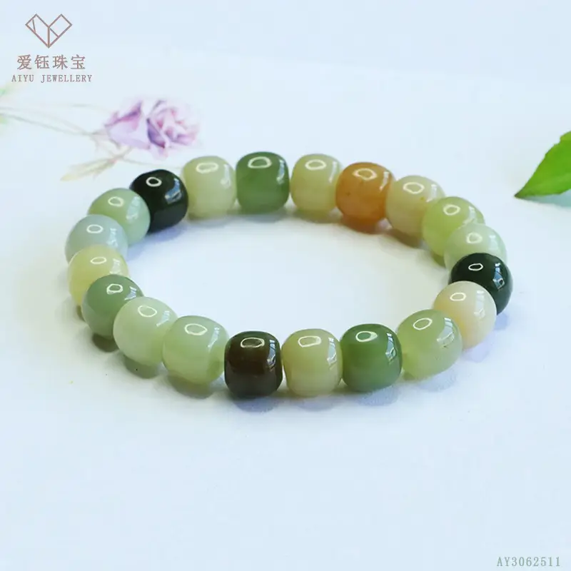 Clear Water Design Jade Bracelet for Men Women - Image 8