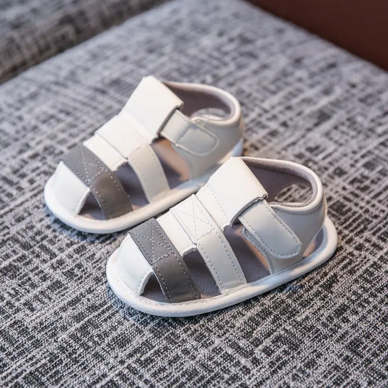 Baby PU Sandals Non-Slip Soft Bottom 0-18M