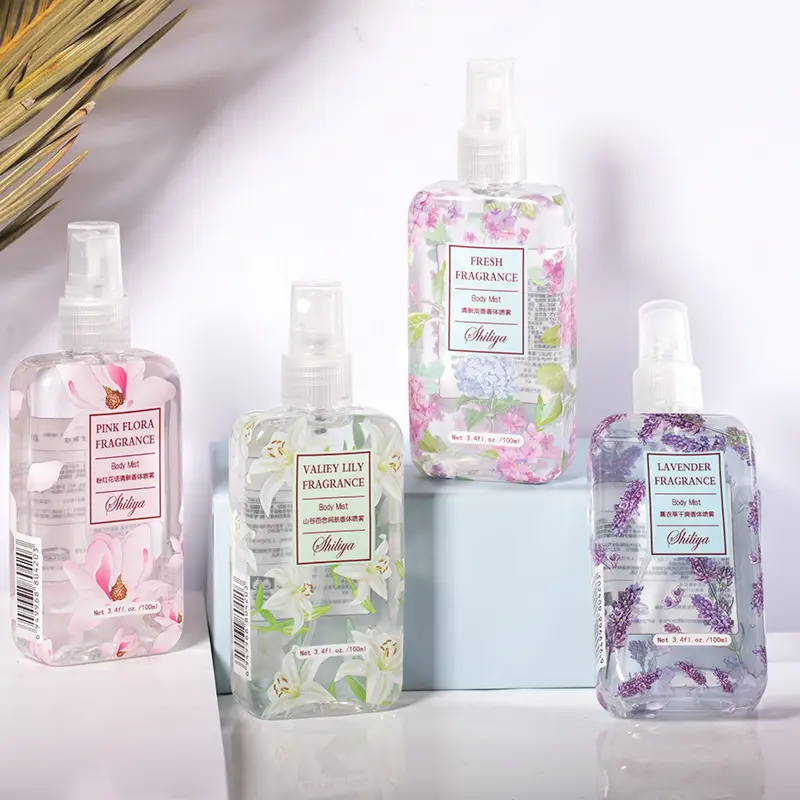 Internet Celebrity Portable Clothing Fragrance Siliya Deodorant Spray Women's Perfume Light Fragrance Wholesale Floral and Fruity Long-Lasting Fragrance