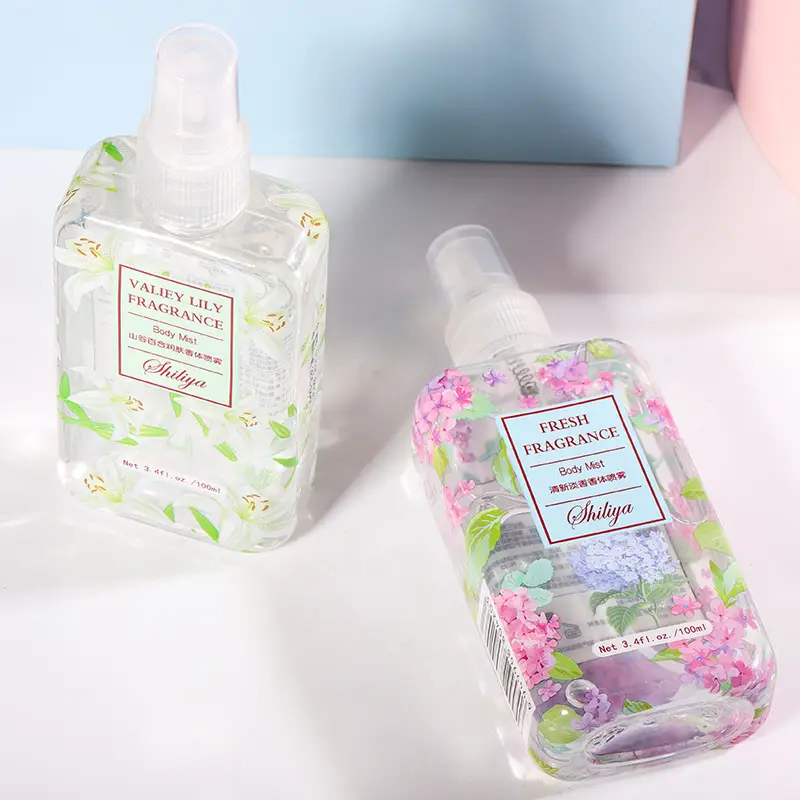 Internet Celebrity Portable Clothing Fragrance Siliya Deodorant Spray Women's Perfume Light Fragrance Wholesale Floral and Fruity Long-Lasting Fragrance