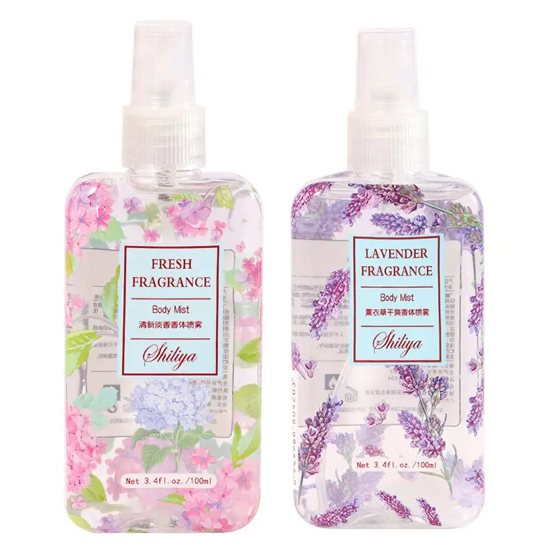 Internet Celebrity Portable Clothing Fragrance Siliya Deodorant Spray Women's Perfume Light Fragrance Wholesale Floral and Fruity Long-Lasting Fragrance