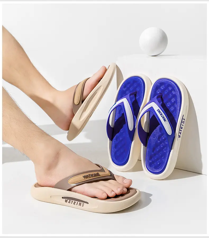 Women's Blue Waters Casual Flip Flops with Non-Slip Soles — feature 20