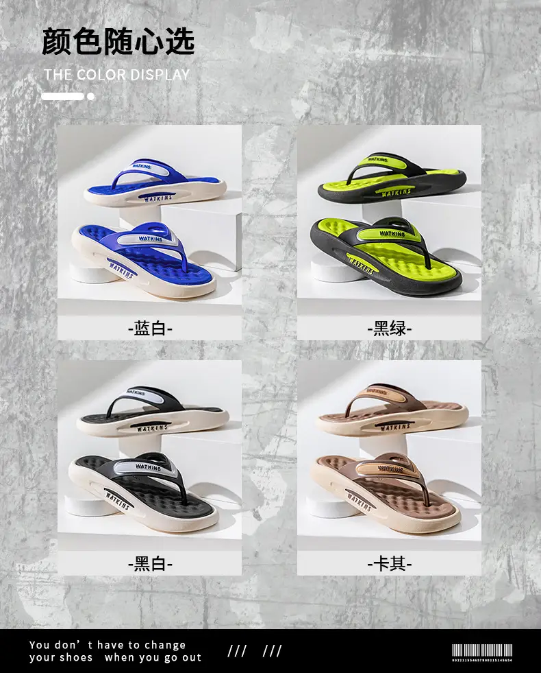 Women's Blue Waters Casual Flip Flops with Non-Slip Soles — feature 3