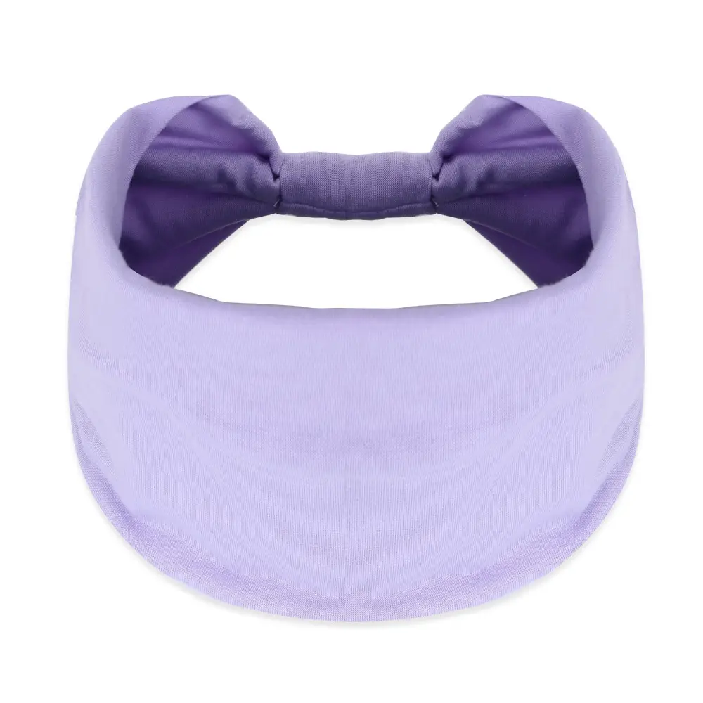 Light purple cotton wide edge